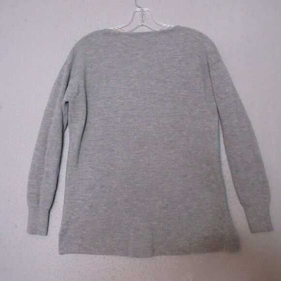 J Crew Sweater Women Small 100% Merino Wool Warm Travel Comfort Pockets - Picture 7 of 9